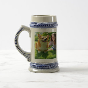 Chope À Bière Ajouter une photo pour animaux de compagnie Person