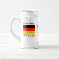 Allemagne Drapeau allemand Rouge Personnalisation