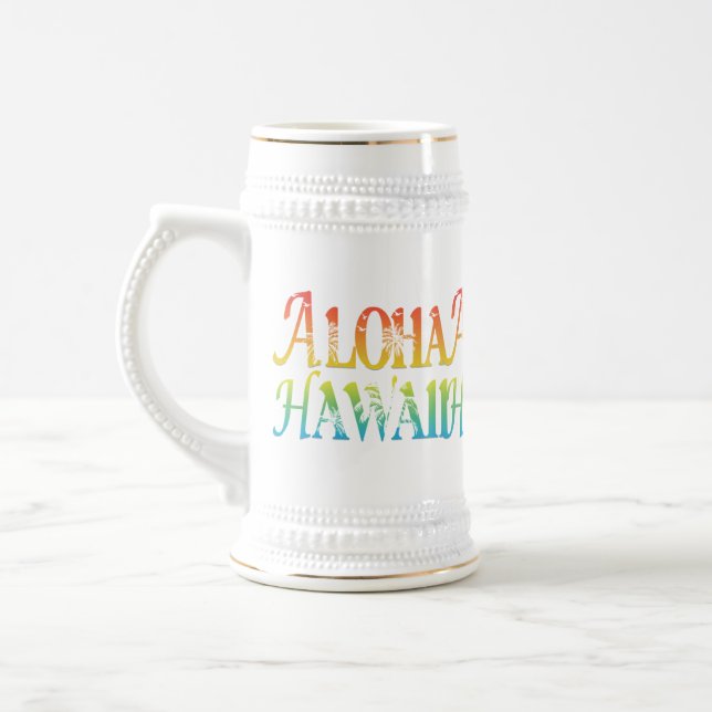 Chope À Bière Aloha Hawaii (Gauche)