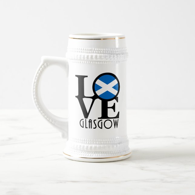 Chope À Bière AMOUR Glasgow Écosse (Gauche)
