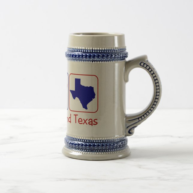 Chope À Bière Amour le Texas de paix (Droite)