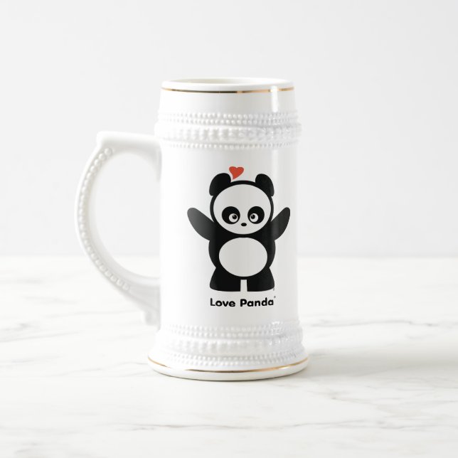 Chope À Bière Amour Panda® Stein (Gauche)