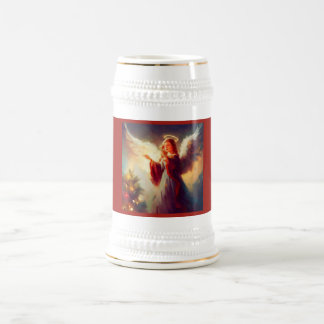 Chope À Bière Ange de Noël 3