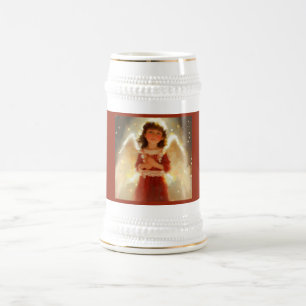 Chope À Bière Ange de Noël 4
