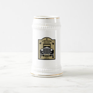 Chope À Bière Anniversaire de Milestone Drôle Sur La Colline
