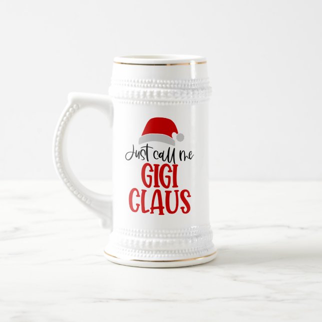 Chope À Bière Appelez-Moi Gigi Claus-56374 (Gauche)