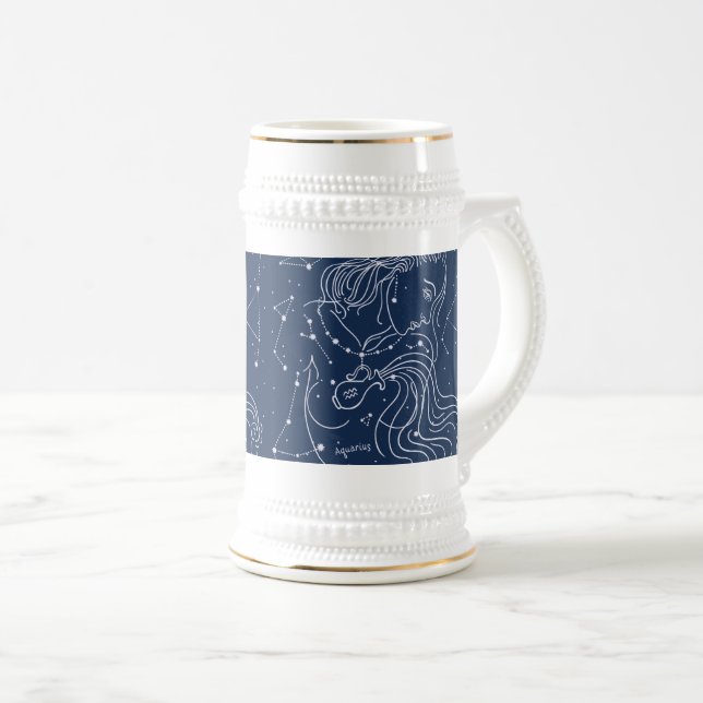 Chope À Bière Aquarius (Devant droit)
