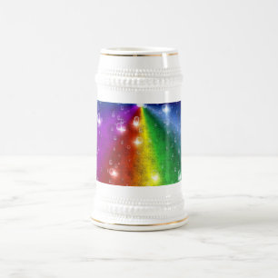 Chope À Bière arc-en-ciel en peau d'éléphant leatheroptik & rain