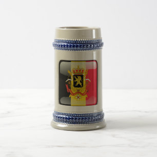 Chope À Bière Armoiries de Belgique