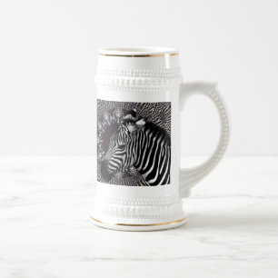 Chope À Bière Art Stein de zèbre