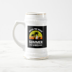 Chope À Bière Attrapez la vague Vibe estivale-64193