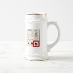 Chope À Bière Aujourd'hui je sens le mal chaotique