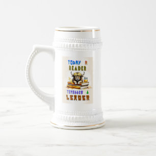 Chope À Bière Aujourd'Hui Un Lecteur Demain Un Leader