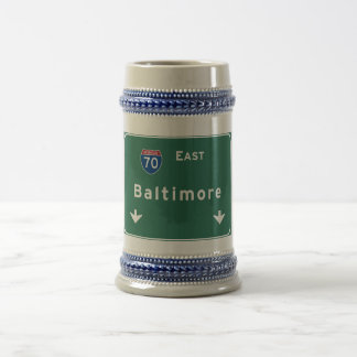 Chope À Bière Autoroute d'autoroute nationale de DM de Baltimore