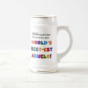 Chope À Bière Autrement connu comme le meilleur cadeau d'Abuelo