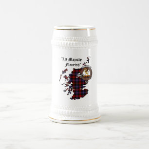 Chope À Bière Badge de clan Brown/Broun Stein
