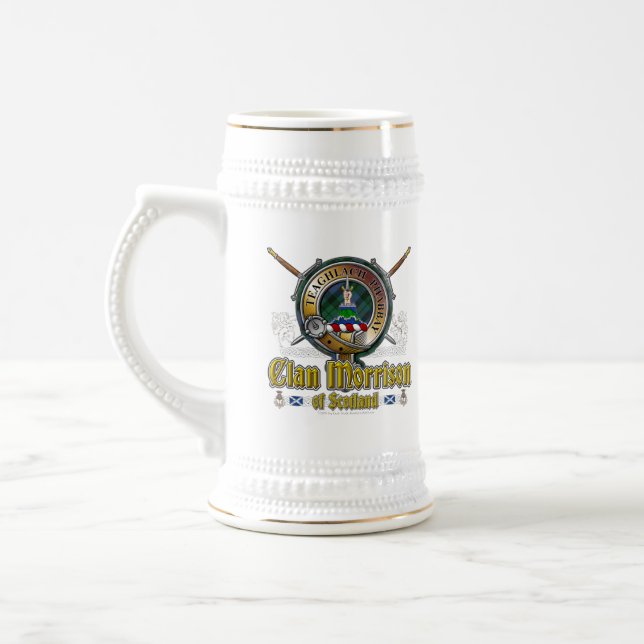 Chope À Bière Badge du clan Morrison (Gauche)
