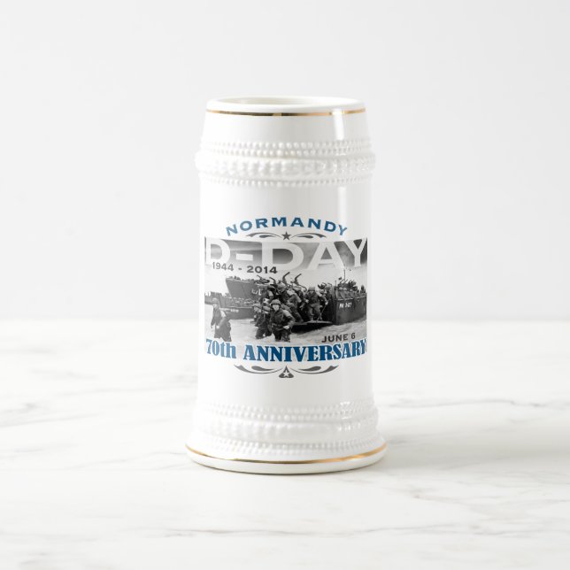 Chope À Bière Bataille d'anniversaire de le jour J (Centre)