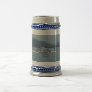 Chope À Bière Bateau de croisière sur Tamsui River Grey /Blue 22