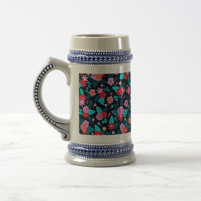 Chope À Bière Beau arrangement Ditsy Floral Pattern-56576 (Gauche)