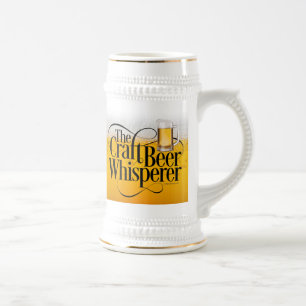 Chope À Bière Beer Whisperer de l'artisanat Bière Stein