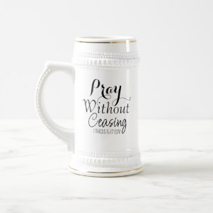 Chope À Bière Belle Bible de prière Verset simple chrétien