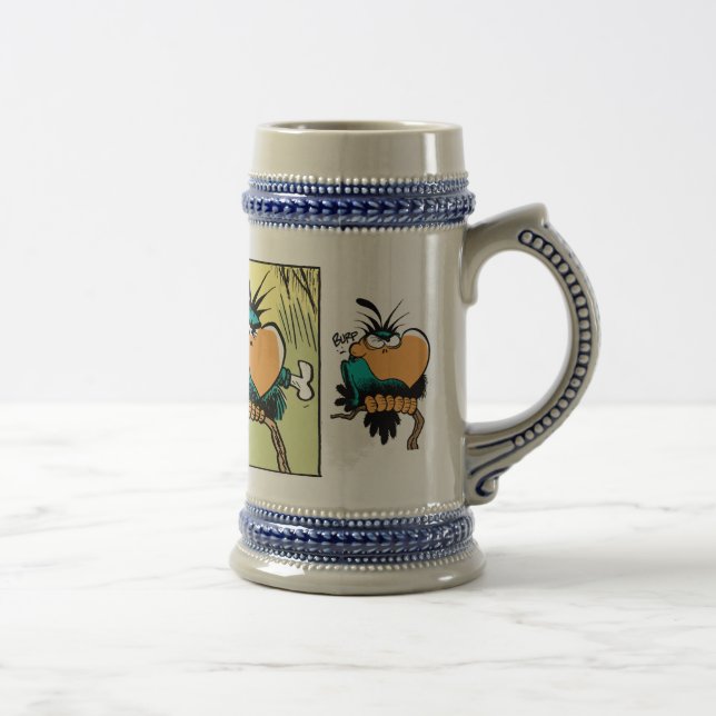 Chope À Bière Bière comique Stein de Bludgerigar de marais (Droite)