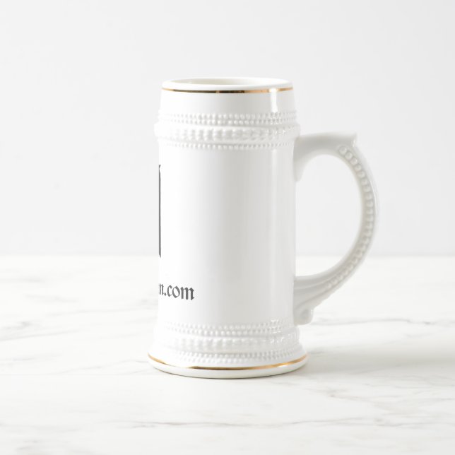 Chope À Bière Bière en céramique Stein d'Eagle (Droite)