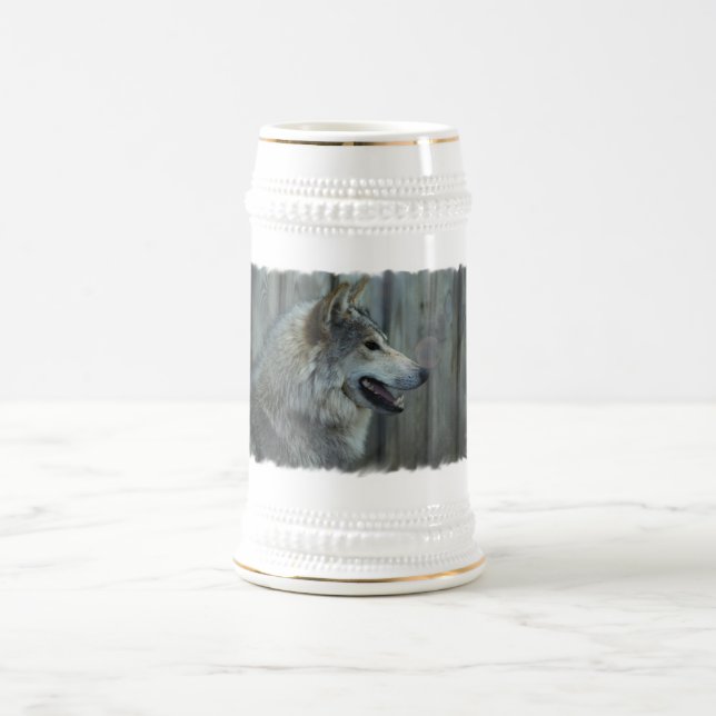 Chope À Bière Bière mexicaine Stein de loup (Centre)