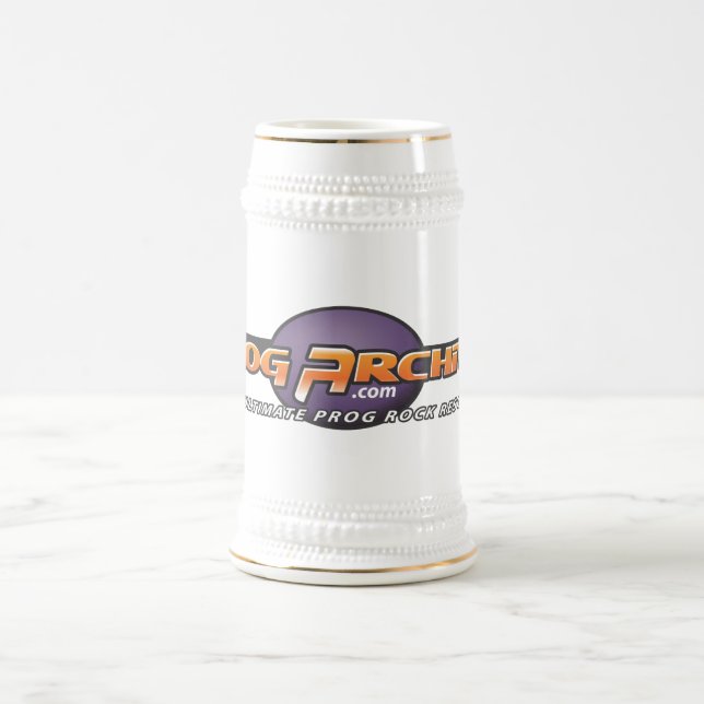 Chope À Bière bière officielle Stein de Progarchives.com (Centre)