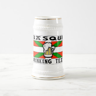 Chope À Bière Bière potable Basque Stein d'équipe