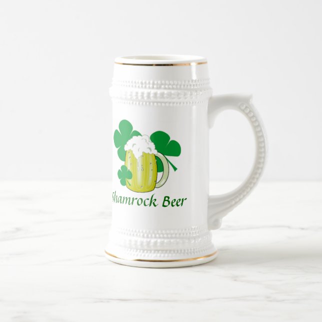 Chope À Bière Bière shamrock (Droite)