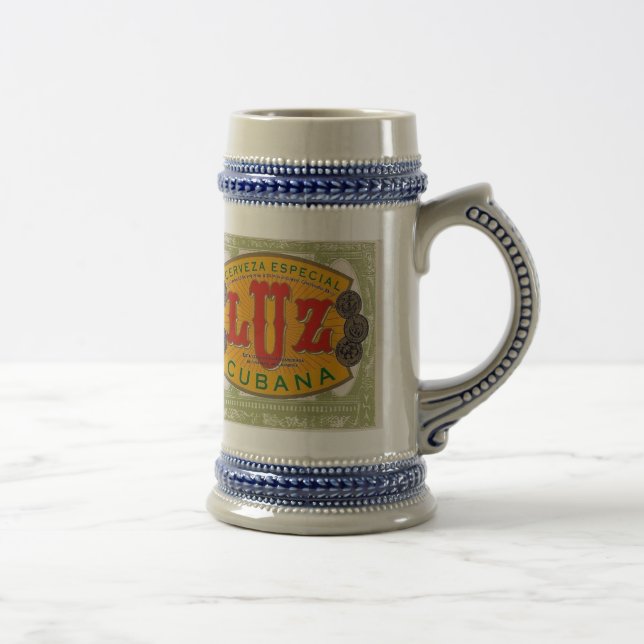 Chope À Bière Bière Stein de Luz Cubana (Droite)