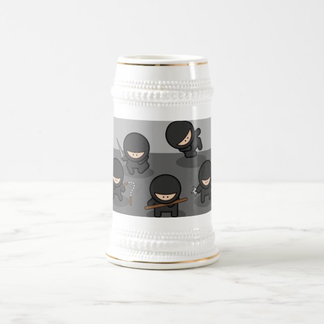 Chope À Bière Bière Stein de Ninja - cadeau de KItchy ! (Centre)