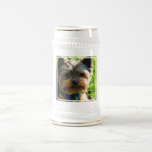Chope À Bière Bière Stein de Yorkshire Terrier