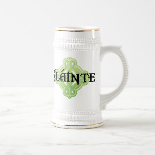 Chope À Bière Bière Stein d'Irlandais santé