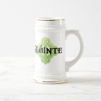 Chope À Bière Bière Stein d'Irlandais santé