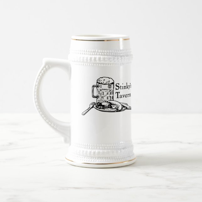 Chope À Bière Bière Stinky Stein de taverne (Gauche)