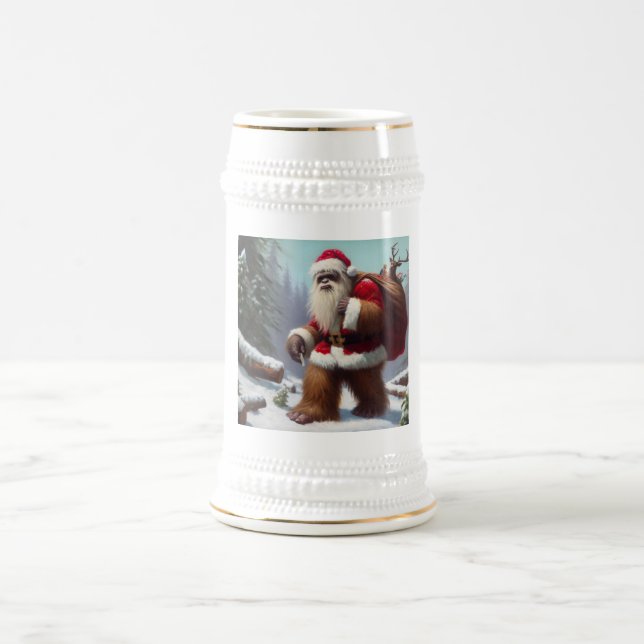 Chope À Bière Bigfoot Santa Claus (Centre)