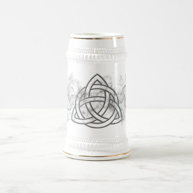 Chope À Bière Biseau argenté de Triquetra (Centre)