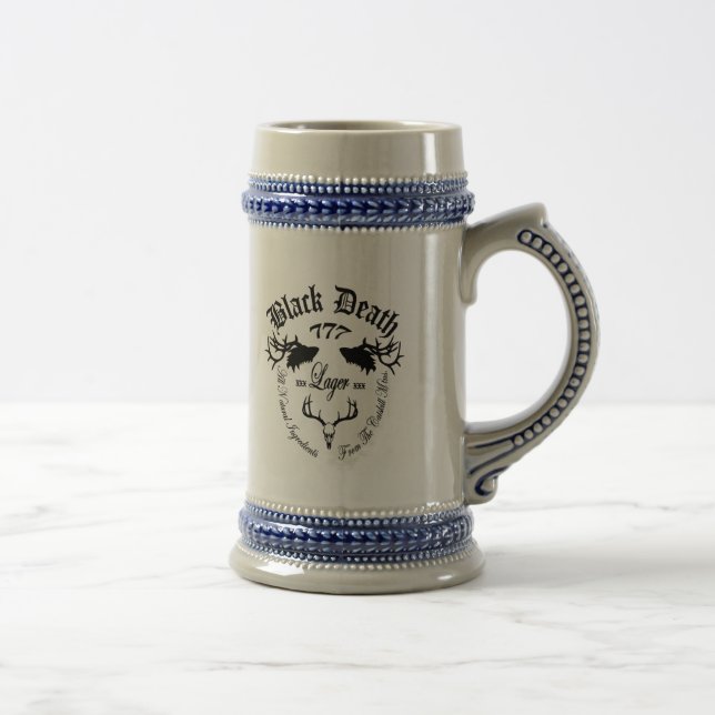 Chope À Bière Black Death 777 - Catskill Mtn Lager (Droite)