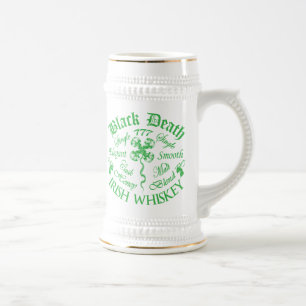 Chope À Bière Black Death 777 - Honey Irish Whiskey