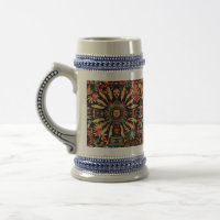 Bleu historique "Aztec Dream" 650ml Stein