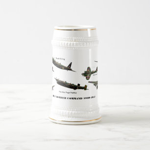 Chope À Bière Bomber Command Stein.