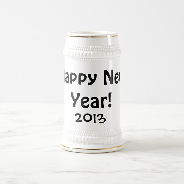 Chope À Bière Bonne année !, 2013 (Centre)