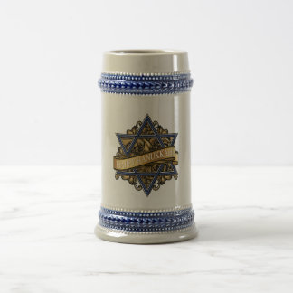 Chope À Bière Bonne Hanoukka Star de David