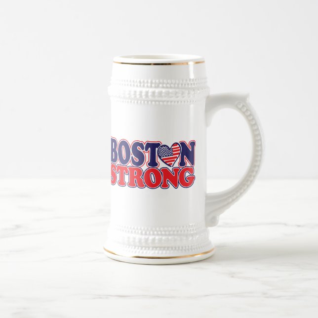 Chope À Bière Boston Strong (Droite)