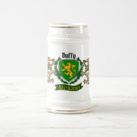 Bouclier irlandais Duffy/O'Duffy Bière personnalis