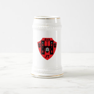 Chope À Bière Bouclier Knights personnalisable