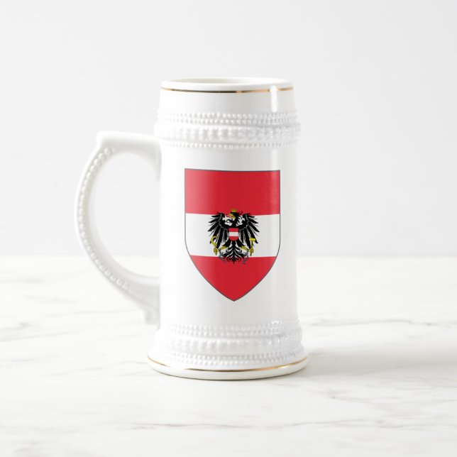 Chope À Bière Bouclier Stein de l'Autriche (Gauche)
